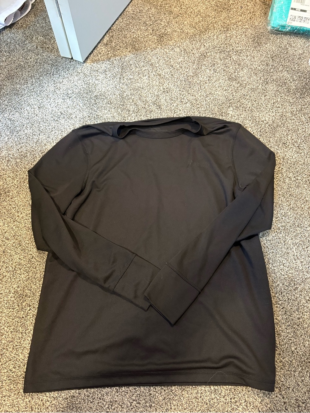 Rocky Black Long-Sleeve Dri-Fit Men's Performance Shirt